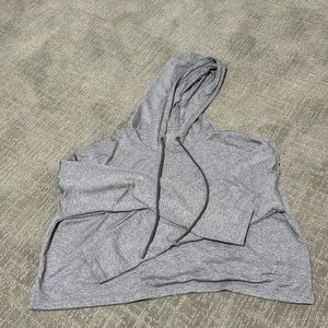 athleta cropped hoodie
